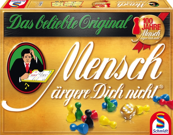 Image Mensch ärgere Dich nicht Gold-Edition