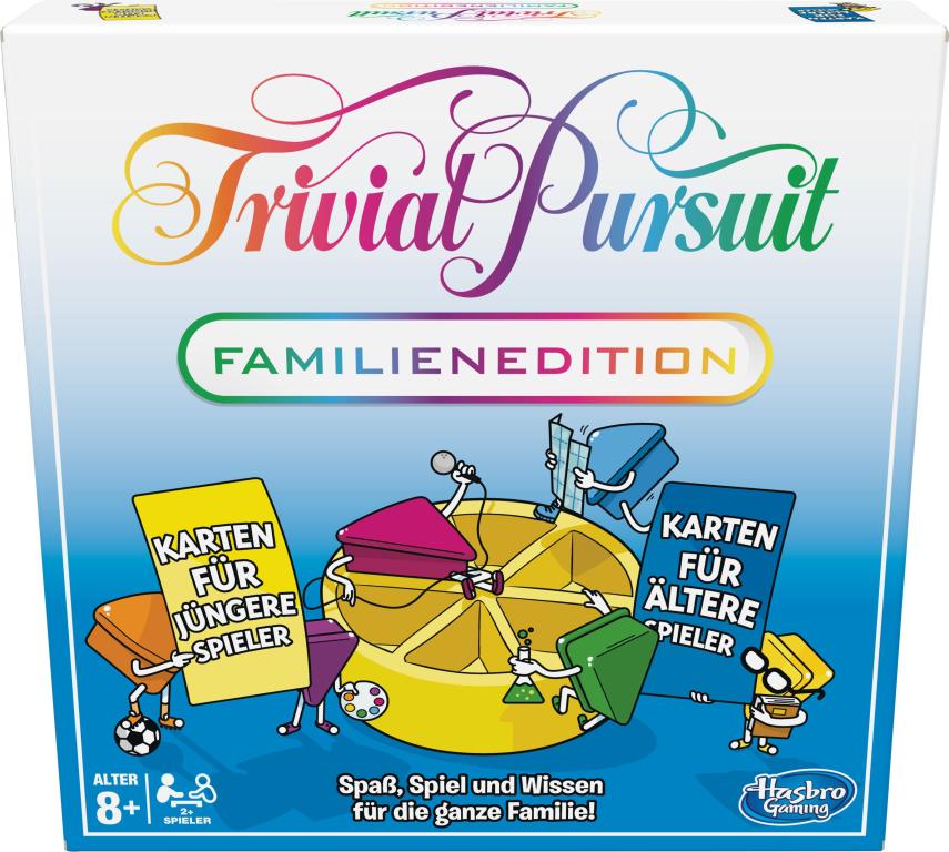 Image Hasbro Trivial Pursuit-Familien Edition Brettspiel