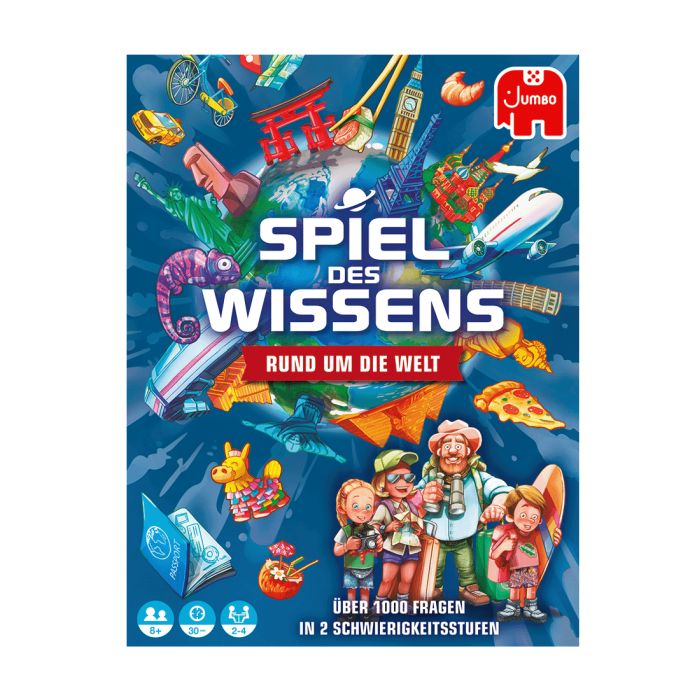 Image Jumbo SPIEL DES WISSENS - RUNDUM DIE WELT Quiz