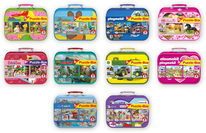 Image Kinderpuzzle-Koffer Paket