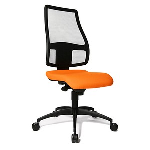 Image Topstar Bürostuhl Syncro Net, SN100 T34 orange, schwarz Stoff
