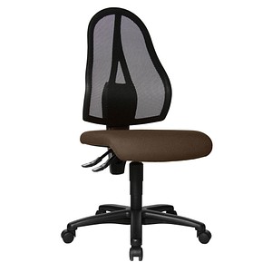 Image Topstar Bürostuhl Open Point P, OP100 G08 dunkelbraun, schwarz Stoff