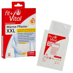 Image fit+vital Wärmepflaster XXL 2667541 weiß