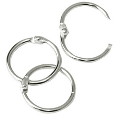 Image Wonday Verbindungsringe, Durchmesser: 25 mm, aus Metall