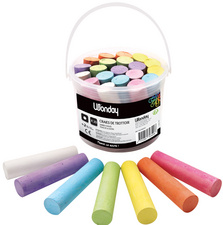 Image Wonday Straßenmalkreide, 20er Kunststoffeimer