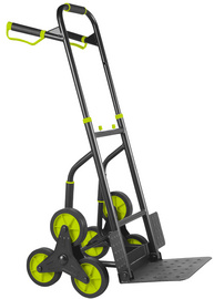 Image Wonday Stahlrohr-Treppenkarre, 2 dreiarmige Radsterne