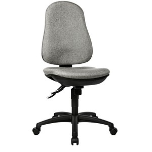 Image Topstar Bürostuhl Support SY, 8550 G23 hellgrau, schwarz Stoff