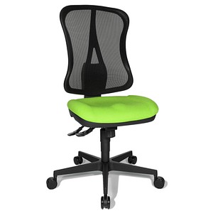 Image Topstar Bürostuhl Head Point SY, HE200 G05/B90 apfelgrün, schwarz, schwarz Stoff