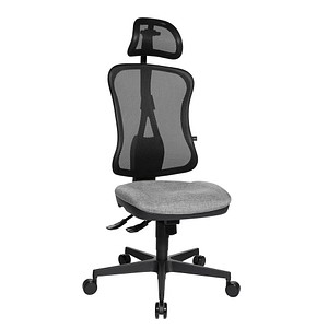 Image Topstar Bürostuhl Head Point SY hellgrau, schwarz, schwarz Stoff