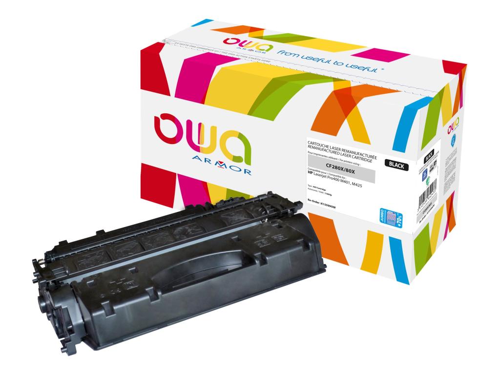 Image OWA Schwarz wiederaufbereitet Tonerpatrone