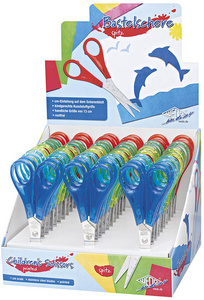 Image WEDO Bastelschere, spitz, Länge: 130 mm, 30er Display