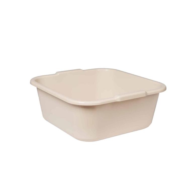 Image Viereckschüssel 34 x 34 x 14 cm, 10,5 Liter | creme Spülschüssel / Allzweckschüssel