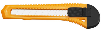 Image WESTCOTT Cutter Office, Klinge: 18 mm,  orange / schwarz