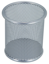 Image WESTCOTT Stifteköcher, aus Drahtmetall, silber