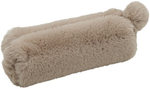 Image WEDO Schlamper-Etui "FLUFFY", aus Plüsch, hellbraun