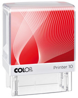 Image COLOP Textstempel Printer 10, 3-zeilig, weiß, mit Gutschein