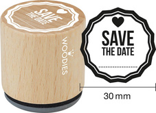 Image COLOP Motiv-Stempel Woodies "Save the date"