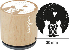 Image COLOP Motiv-Stempel Woodies "Katzen"