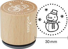 Image COLOP Motiv-Stempel Woodies "Schneemann"