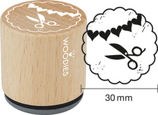 Image COLOP Motiv-Stempel Woodies Handmade "Schere"