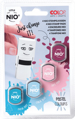 Image COLOP Stempelkissen LITTLE NIO E/R17, Pastelfarben, 4er Set