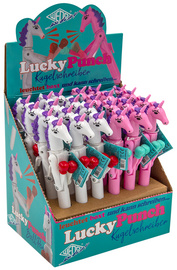 Image WEDO Einhorn-Kugelschreiber "Lucky Punch", farbig sortiert