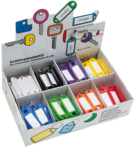 Image WEDO Schlüsselanhänger mit Ring, 200er Display