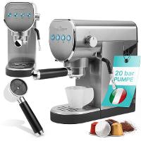 Image CLATRONIC PC-ES/KA 1265 inox Espressomaschine Edelstahl Fassungsvermögen