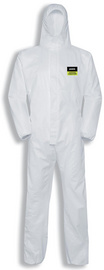 Image uvex Einweg-Schutzanzug 5/6 classic, weiß, XL
