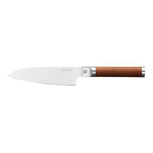 Image FISKARS® Kochmesser Norden silber, braun glatt, Klinge: 13,6 cm