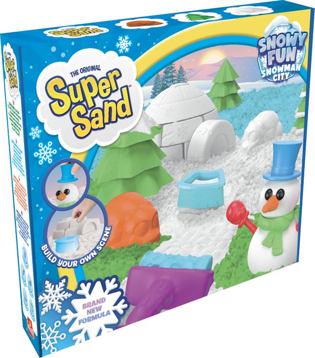 Image Super Sand Snowy Fun - Snowman city
