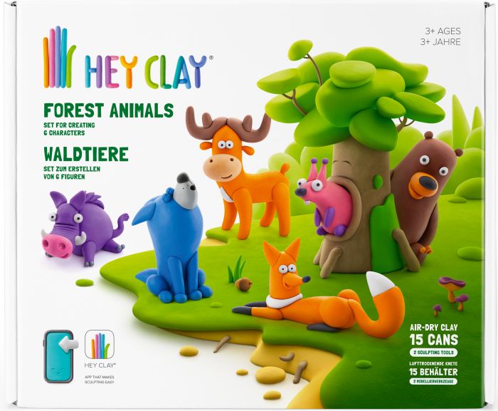 Image HEY CLAY Waldtiere