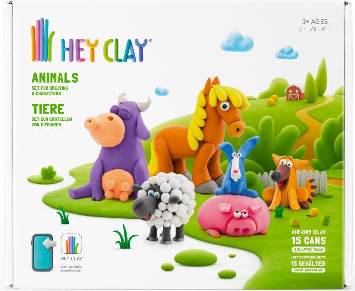 Image HEY CLAY Animals Set