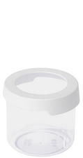 Image smartstore Trockenvorratsdose "Vision", rund, 0,75 L, weiß
