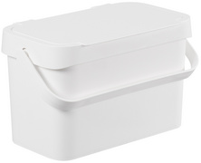 Image smartstore Bio-Abfallbehälter "Collect Biowaste", 5 L, weiß