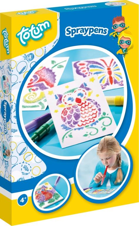 Image Spraypens - Pustestiftbilder basteln