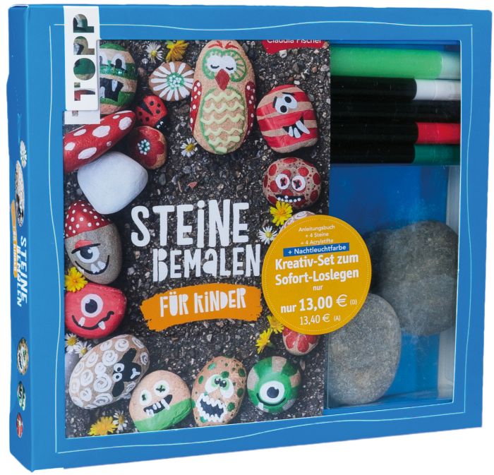 Image Kreativ-Set Steine bemalen