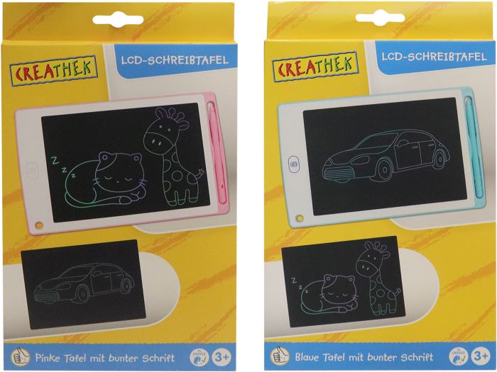 Image CR LCD Schreibtafel, 2-fach sortiert