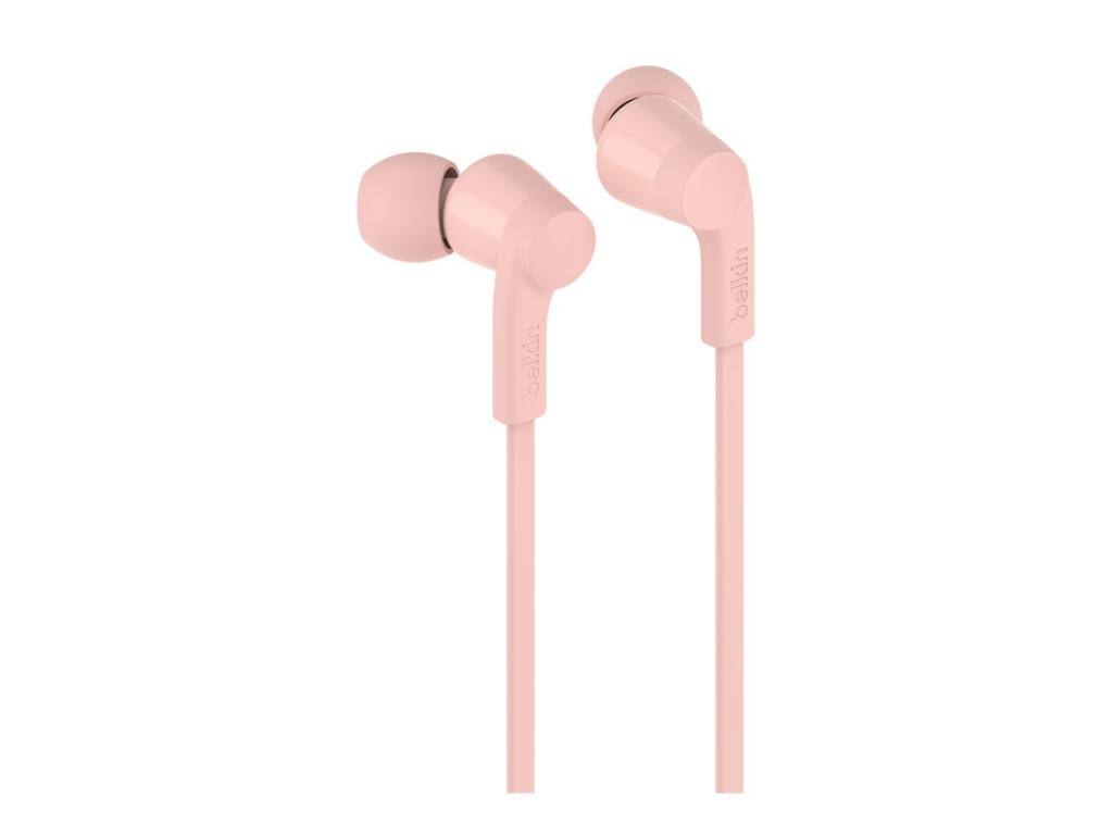 Image BELKIN Rockstar In Ear Kopfhörer Kabel, USB-C, rosa