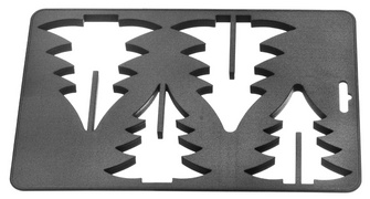 Image GastroMax 3D Ausstechform Lebkuchenbaum, Breite: 285 mm