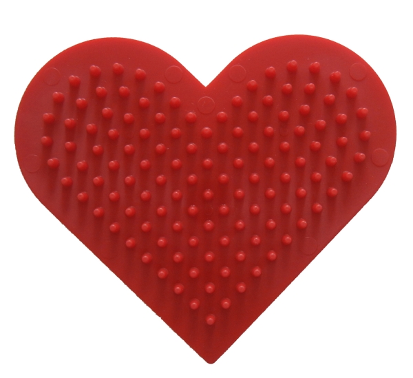 Image HAMA Stiftplatte kleines Herz rot