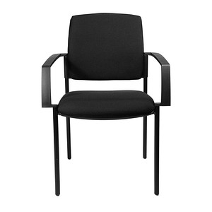 Image 2 Topstar Besucherstühle BtoB 10 BB100A G20 schwarz Stoff