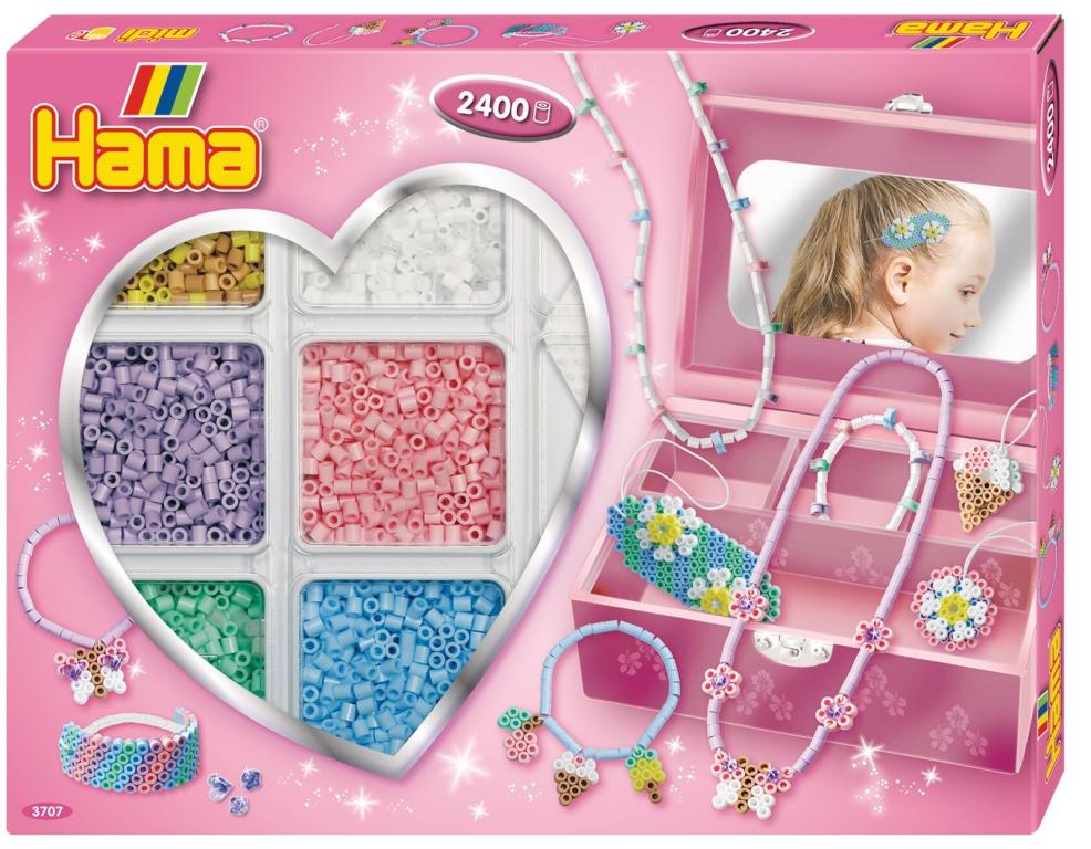 Image Hama Bügelperlen midi "Kreativbox-Schmuck", Geschenkpackung