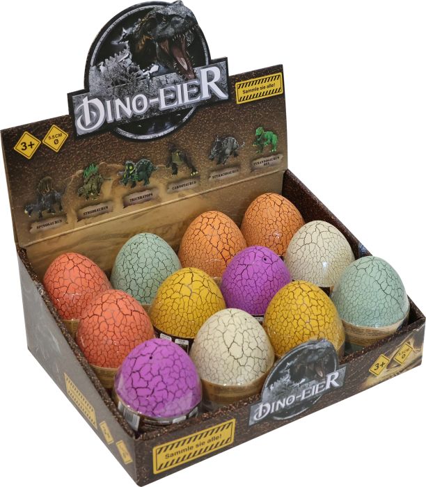 Image Dinosaurier Eier #5,5cm, 6-f.s.im Displ.