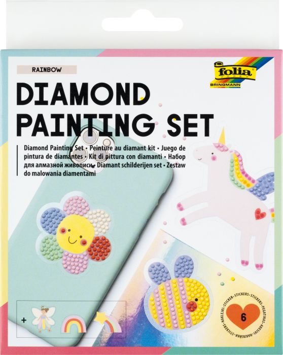 Image Diamond Painting Set RAINBOW