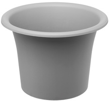 Image orthex Blumentopf BOTANICA, Durchmesser: 300 mm, grau