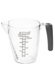 Image plast team Messbecher, 1,0 Liter, transparent