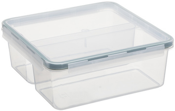 Image plast team Frischhaltedose Amsterdam, geteilt, 2x 1,19 Liter