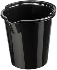 Image plast team Putzeimer "VANCOUVER", rund, 10 Liter, schwarz