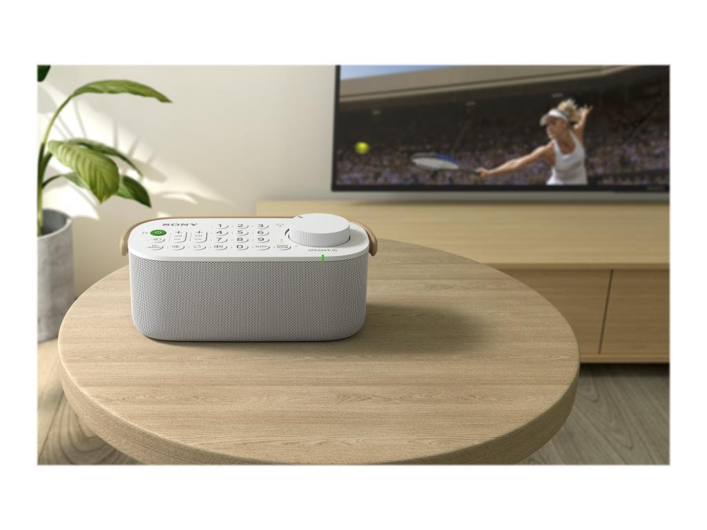 Image SONY SRS-LSR200 Funklautsprecher für TV weiß, grau